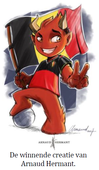 Welkom, Red! De officiële mascotte van de Rode Duivels.